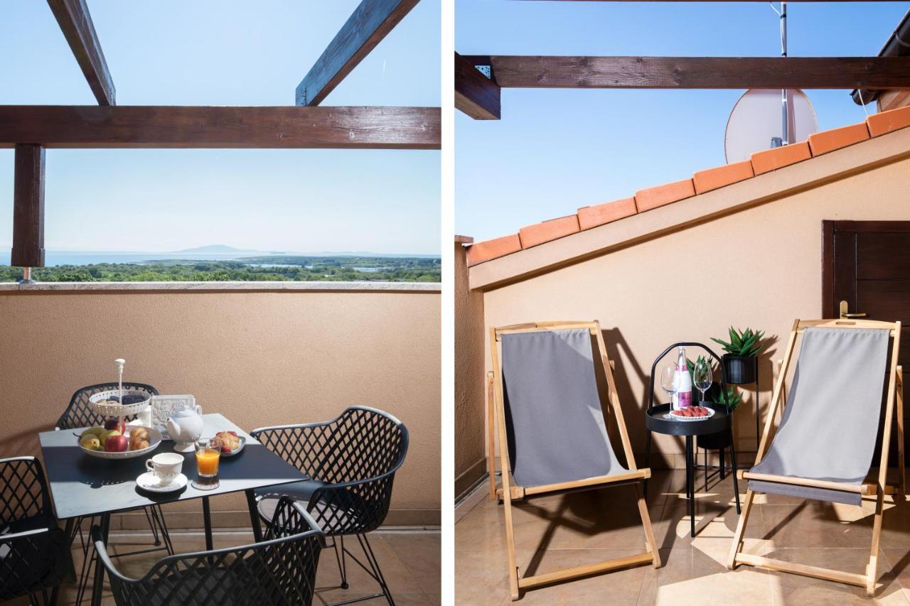 Cesare Apartment, With Swimming Pool And Sea View Ližnjan Екстериор снимка