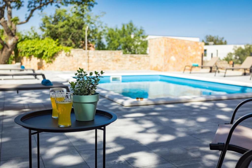 Cesare Apartment, With Swimming Pool And Sea View Ližnjan Екстериор снимка